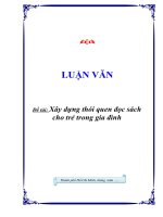 Xây dựng chiến lược sản phẩm outbound dành cho khách hàng cá nhân tại công ty du lịch nam thái 