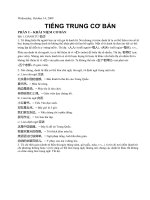 Tiếng trung cơ bản