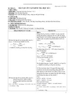 tự chọn hóa 11 co ban