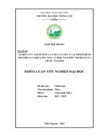 Nghiên cứu ảnh hưởng của mùa vụ đến tỷ lệ nhiễm bệnh CRD trên gà thịt lông màu và hiệu quả điều trị bệnh của thuốc Tylosin.