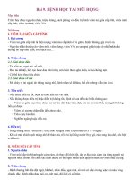 Bệnh học tai mũi họng 