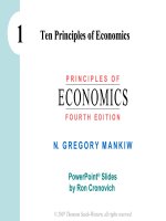 Bài giảng kinh tế vi mô chap1 premium 