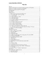 Đồ án Mobile Wireless và hệ thống dịch vụ giá trị gia tăng trên Web