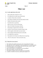 Minitest subject verb agreement