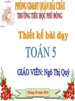 Hàng của số thập phân, đọc viết số thập phân 