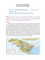 BÀI DỰ THI EM YÊU LỊCH SỬ XỨ THANH NĂM 2016