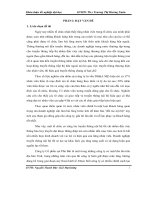 Đề tài Nghiên cứu các nhân tố ảnh hưởng đến hiệu quả công tác truyền thông nội bộ tại công ty CP sợi Phú Bài