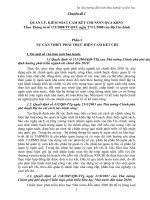 Chuyên đề quản lý kiểm soát cam kết chi ngân sách nhà nước qua kho bạc nhà nước 