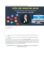 Chiến lược Marketing Online 0 đồng mau thiet ke