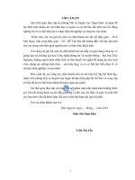 Giải pháp nâng cao hiệu quả công tác quản lý hồ sơ cán bộ, công chức tại phòng nội vụ lục ngạn