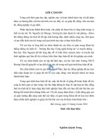 Quản lý hồ sơ cán bộ giáo viên trong trường THCS hương gián, huyện yên dũng, tỉnh bắc giang bằng phần mềm PMIS 