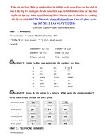 LISTENING PRACTICE TEST