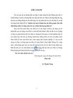 Nghiên cứu một số thuật toán tìm kiếm google, thúc đẩy marketing online và nâng rank cho các website thương mại điện tử 