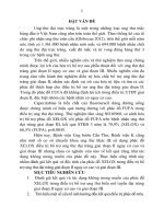 Đánh giá kết quả hóa trị bổ trợ phác đồ XELOX trong ung thư biểu mô tuyến đại tràng giai đoạn II, III (TT)