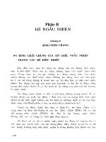 Lý thuyết điều khiển tự động thông thường và hiện đại  quyển 3  phần 2 