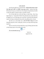 Đánh giá hiệu năng của giao thức định tuyến AODV và AOMDV trong mạng ad hoc 