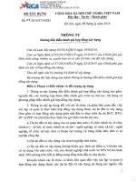 BXD 07 2016 hướng dẫn điều chỉnh giá hợp đồng xây dựng