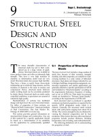 9_STRUCTURAL STEEL DESIGN AND CONSTRUCTION