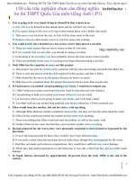 150 câu trắc nghiệm chọn câu đồng nghĩa tiếng Anh