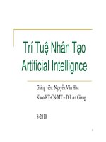 Trí tuệ nhân tạo artificial intellignce