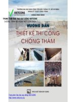 Hướng dẫn thiết kế thi công chống thấm  Đặng Đình Minh
