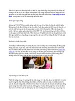 MẸo làm trắng da an toàn nhất