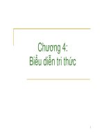 Biểu diễn tri thức Biểu diễn tri thứcBiểu diễn tri thức