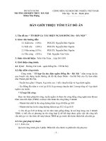 11. BẢN GIỚI THIỆU TÓM TẮT ĐỒ ÁN