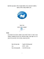 Giải pháp xây dựng chiến lược phân tích và tối ưu hệ thống website quảng bá thương hiệu cho hợp tác xã chè tân nguyên  tân cương  thái nguyên  