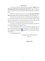 Nghiên cứu các phương pháp phân đoạn ảnh, ứng dụng phân đoạn ảnh hoa 