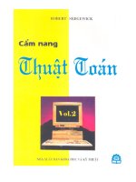 Cẩm nang thuật toán (Vol2)