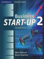 Business START UP 2 student book cambridge