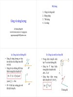 Giáo trình   bài tập 3  động lực học hệ chất điểm vật rắn 