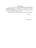 Ứng dụng giải thuật di truyền vào phân loại tài liệu dạng văn bản 