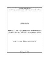 Nghiên cứu ảnh hưởng của điện toán đám mây lên chi phí và bảo mật thông tin trong doanh nghiệp 