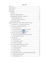 Phân tích thiết kế hệ thống điều khiển đèn giao thông thông minh thời gian thực tại ngã tư 