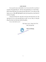 Ứng dụng công nghệ webgis trong xây dựng website quản lý thông tin các điểm bưu điện của tỉnh thái nguyên 