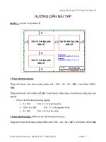 Giao trinh     bai tap hướng dẫn vẽ bài tập phối cảnh 