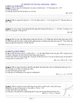 bài tập chuyên đề sóng ánh sáng lý 12