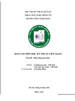 Phân lớp giao thức mạng