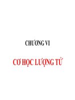 Giao trinh     bai tap chương 6 cơ lượng tử ( lý thuyết) 