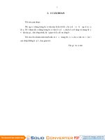 Hệ lai mờ   nơ ron và ứng dụng trong dự báo 