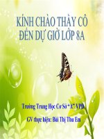 Tình thái từ NGỮ VĂN 8