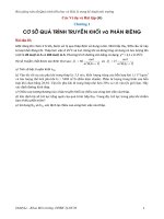 Giao trinh     bai tap bài giảng toán cao cấp a1 