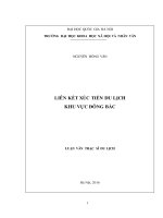 Liên kết xúc tiến du lịch khu vực đông bắc 