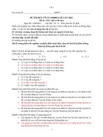 Giao trinh     bai tap đề thi giữa kì có đáp án 