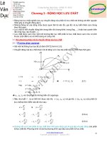 Giao trinh     bai tap chương 3 động lực học lưu chất 