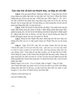 Lịch sử xứ thanh  Thanh Hóa, em yêu lịch lịch sử thanh hóa