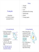 Giao trinh     bai tap   động học chất điểm 