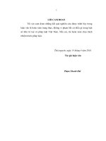 Nghiên cứu ứng dụng công nghệ mạng nơ ron tế bào vào giải phương trình truyền nhiệt hai chiều 